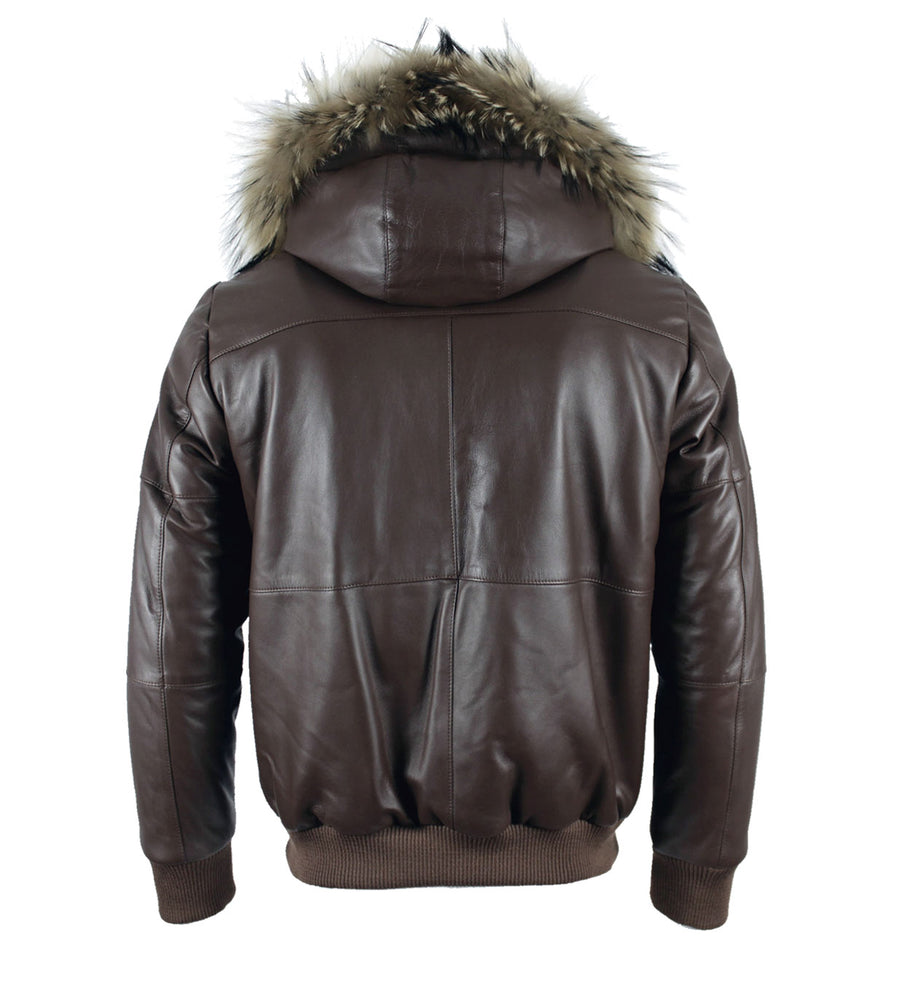 Brown Lambskin Jacket