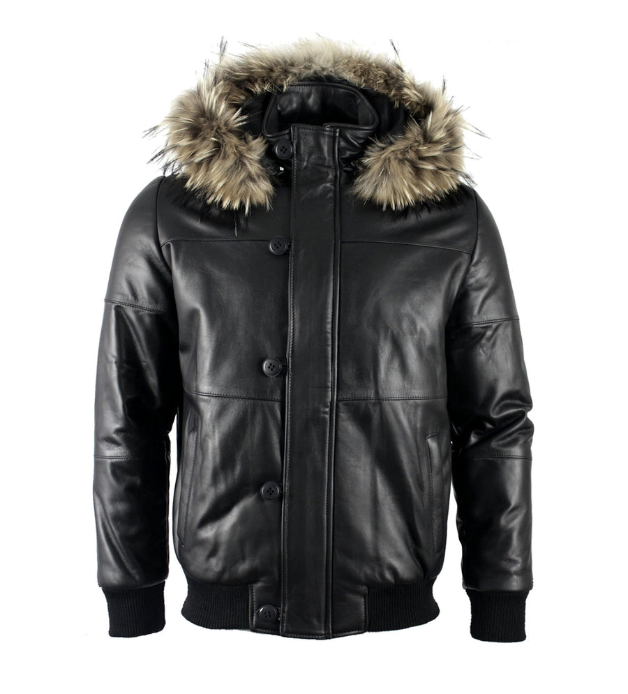 Black Lambskin Jacket