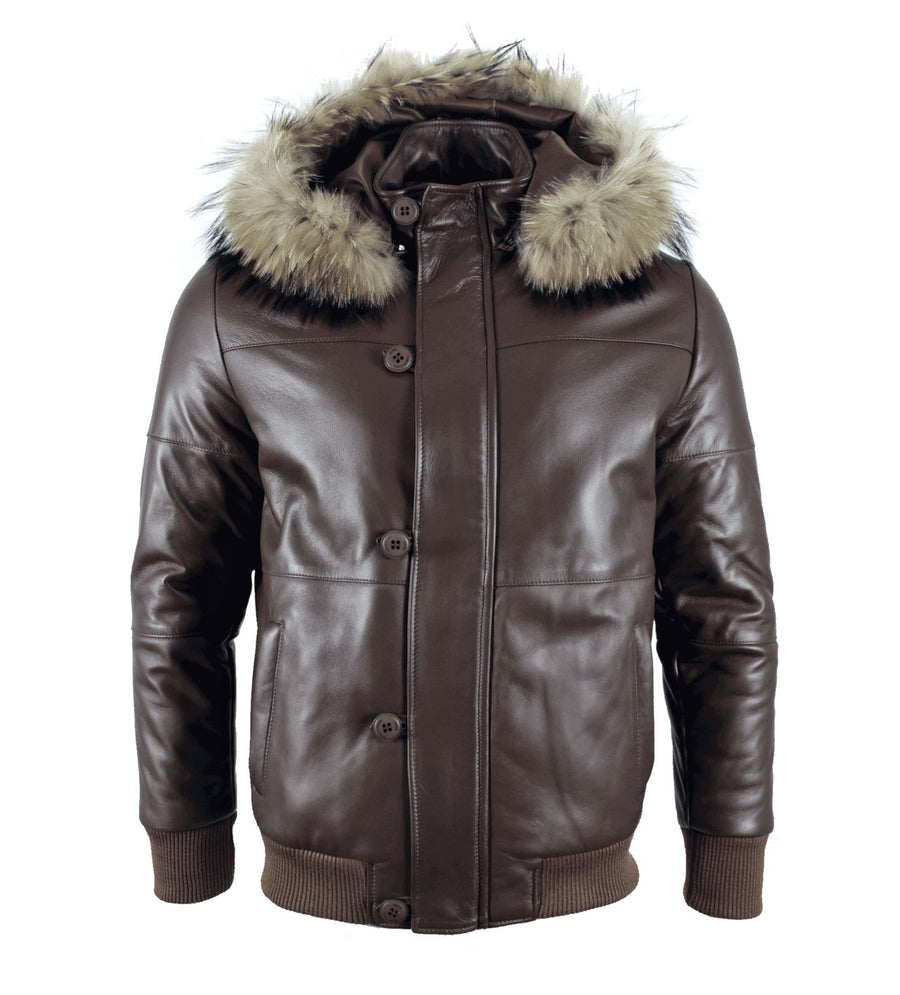 Brown Lambskin Jacket