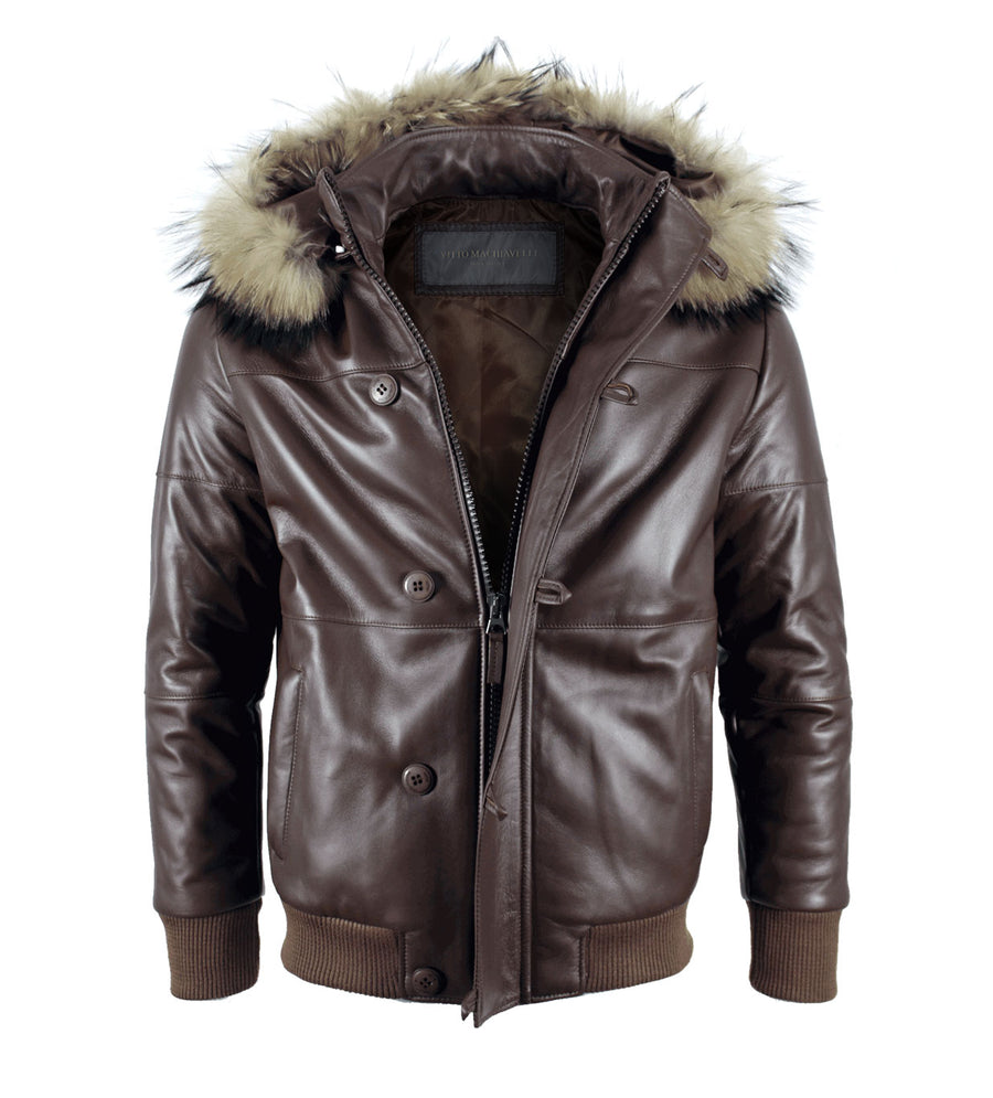 Brown Lambskin Jacket