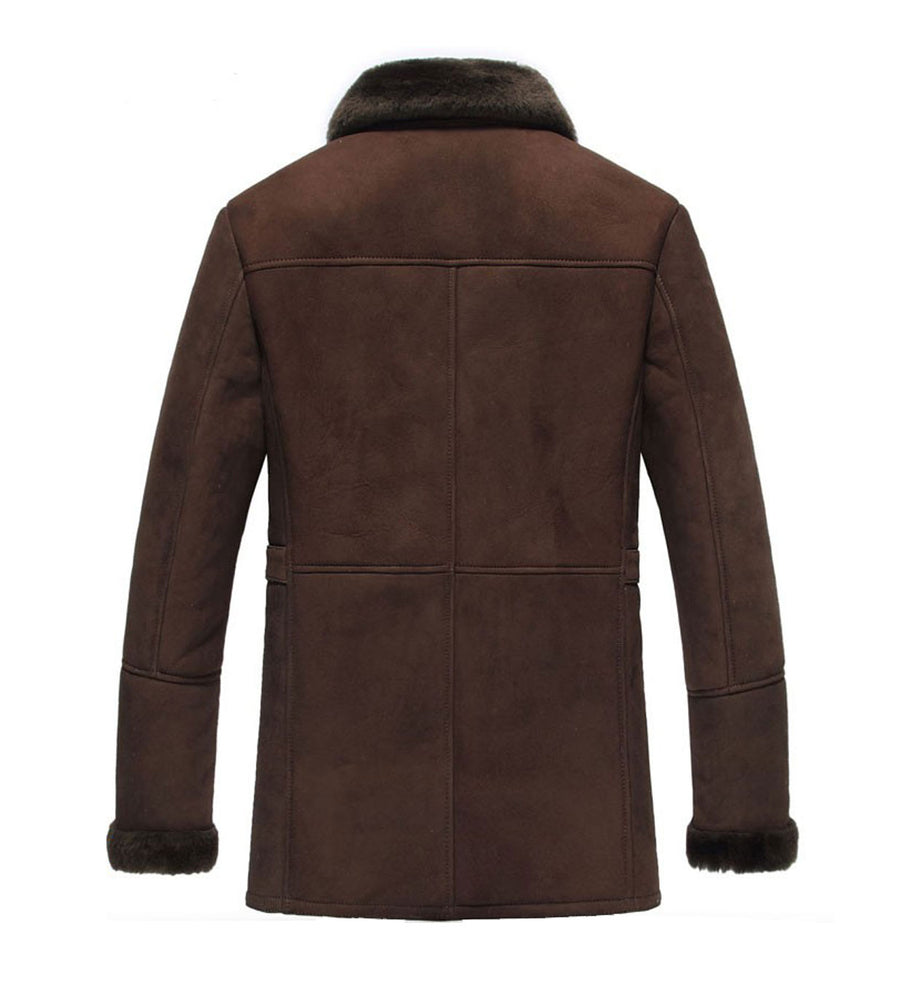 Sheepskin Leather Coat